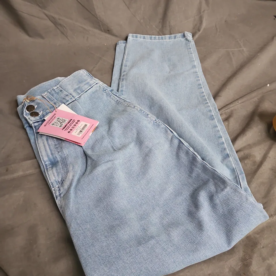 LUCY & YAK ADDISON JEANS ORGANIC DENIM – LIGHTWASH BLUE, 28R