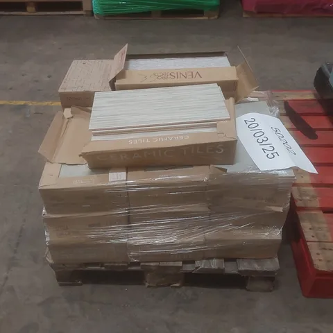 PALLET TO CONTAIN A LARGE ASSORTMENT OF JOHNSON TILES