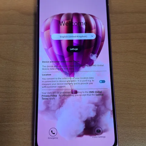 BOXED HMD SKYLINE 8/256GB IN NEON PINK - TA-1600