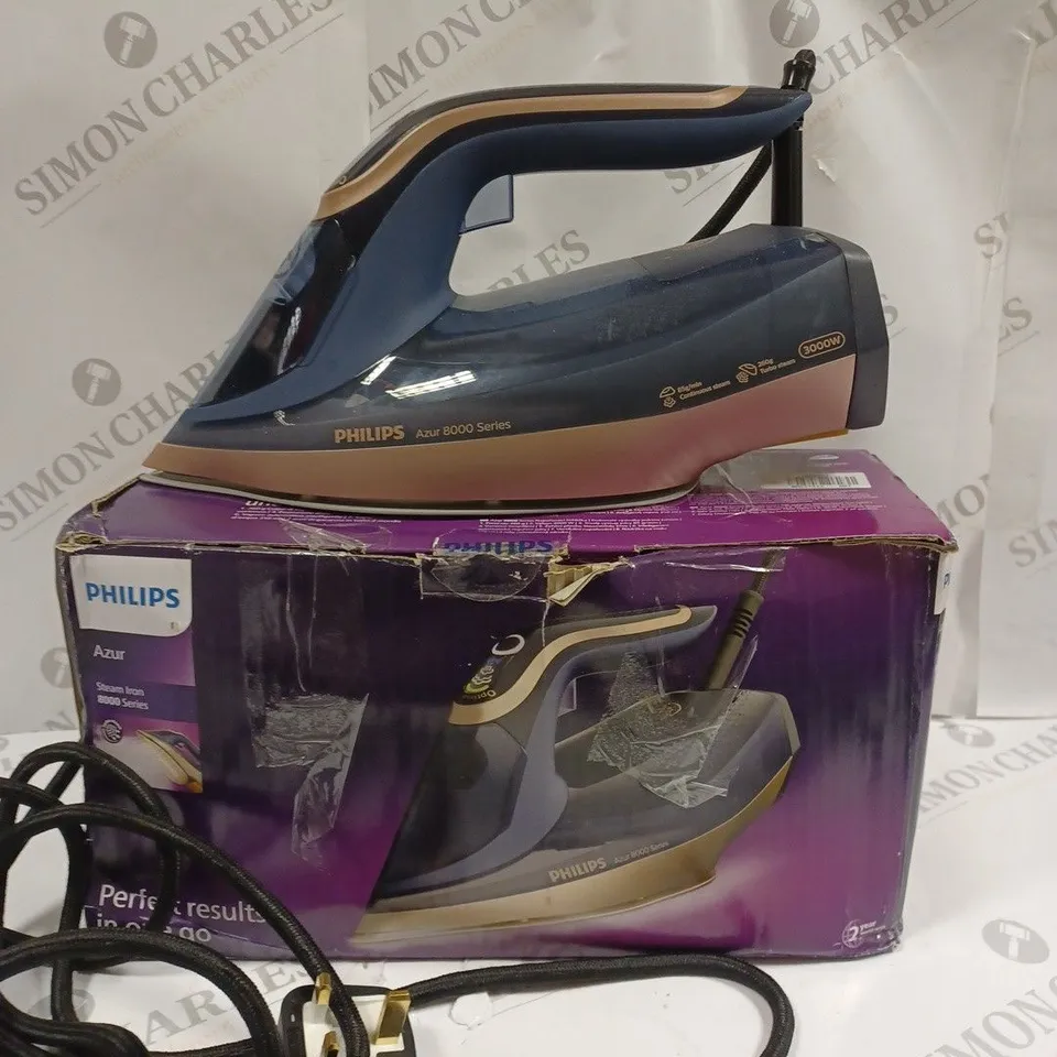 PHILIPS AZUR 8000 SERIES STEAM IRON 