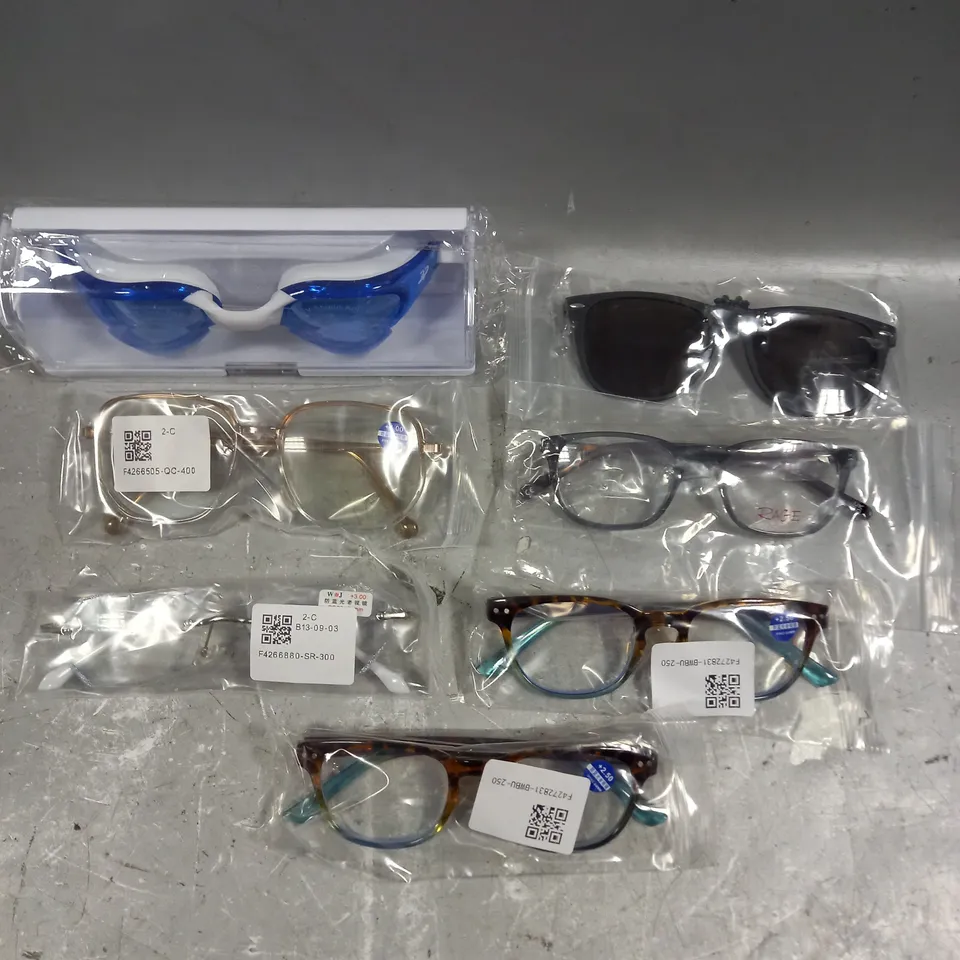 APPROXIMATELY 20 ASSORTED GLASSES/SUNGLASSES IN VARIOUS DESIGNS 