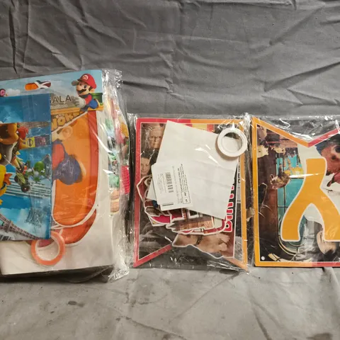 BOX OF APPROXIMATELY 35 ASSORTED PARTY AND BIRTHDAY KITS IN VARIOUS STYLES