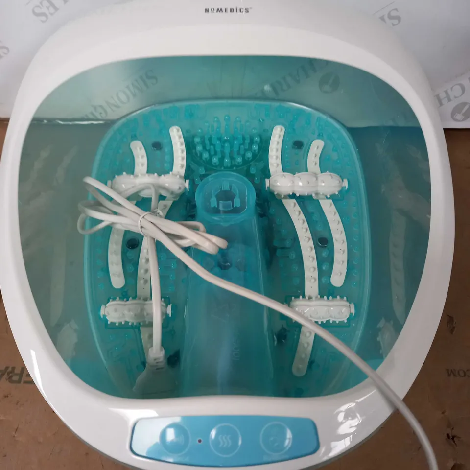 BOXED HOMEDICS SPA LUXURY FOOT SPA WITH HEATER