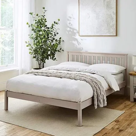 BOSWORTH BED FRAME SMALL DOUBLE UK385 TAUPE 1260 X 630 X 90MM BOXED