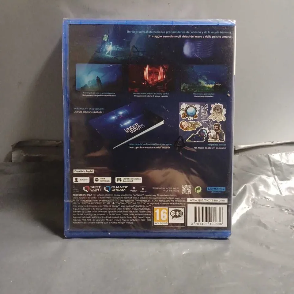 SEALED PS5 - UNDER THE WAVES DELUXE EDITION