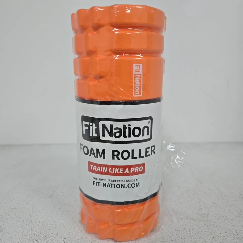 FIT NATION FOAM ROLLER – ORANGE