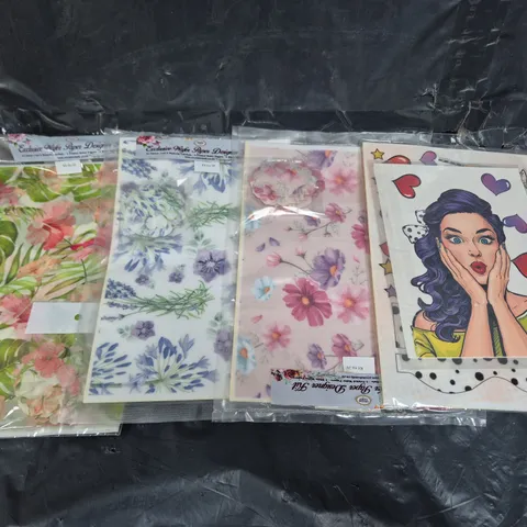 BOX OF ASSORTED PAPER DESIGNER KIT