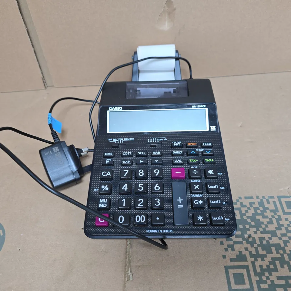 CASIO HR-150RCE PRINTING CALCULATOR