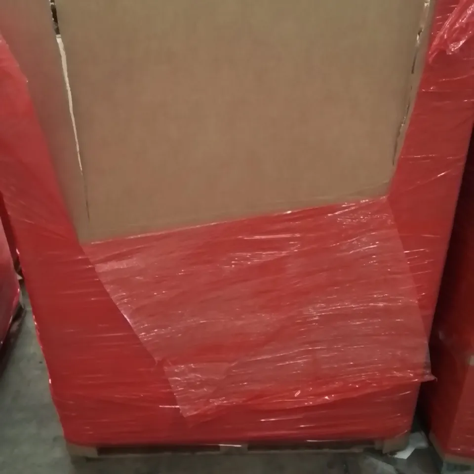 PALLET OF ASSORTED HOUSEHOLD GOODS AND PRODUCTS TO INCLUDE; KITCHEN SINK, BOXED FURNITURE ETC