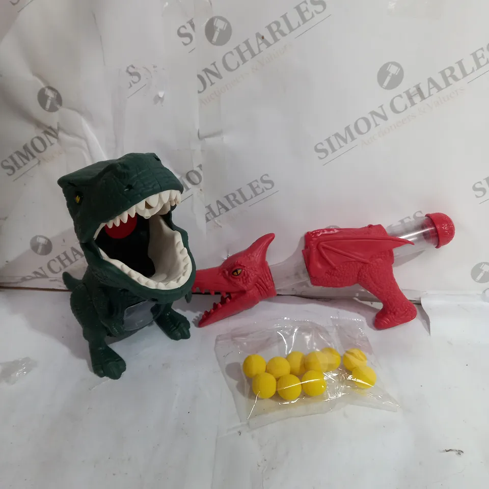 UNBRANDED DINOSAUR GUN GAME WITH TARGET 