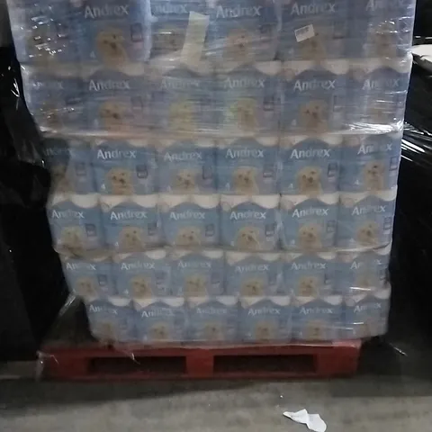 PALLET OF ANDREX TOILET TISSUE 