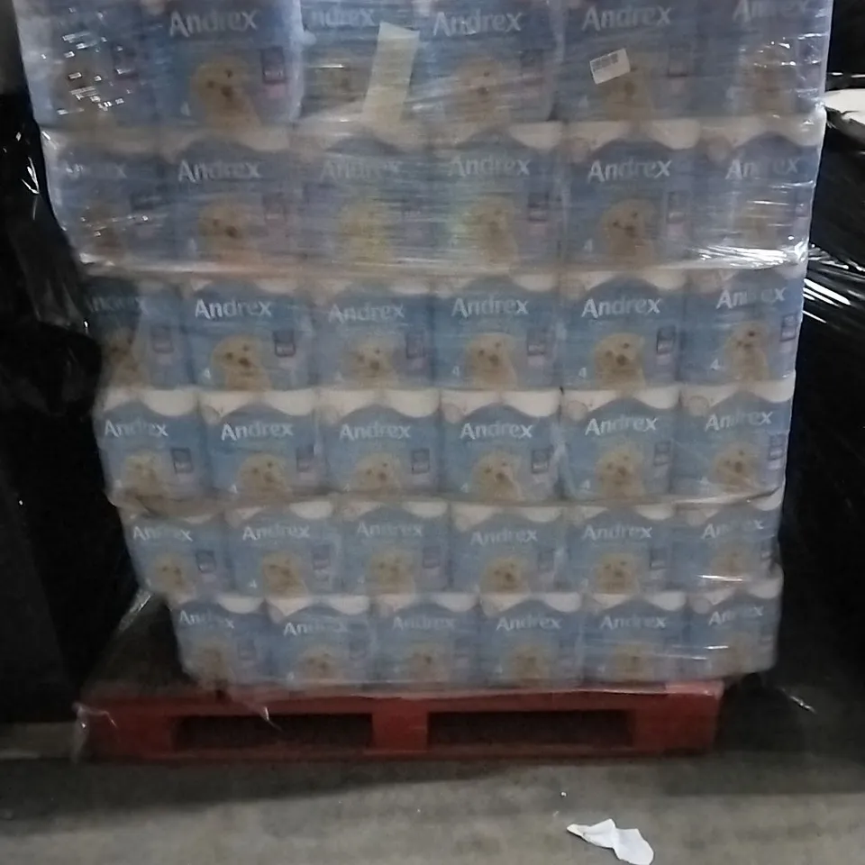 PALLET OF ANDREX TOILET TISSUE 