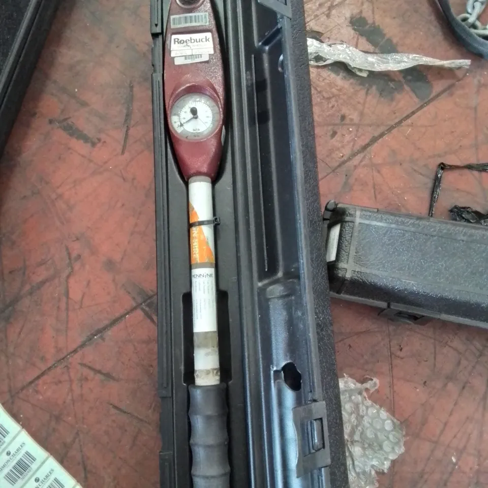 BOXED ROEBUCK DIAL INDICATING TORQUE WRENCH