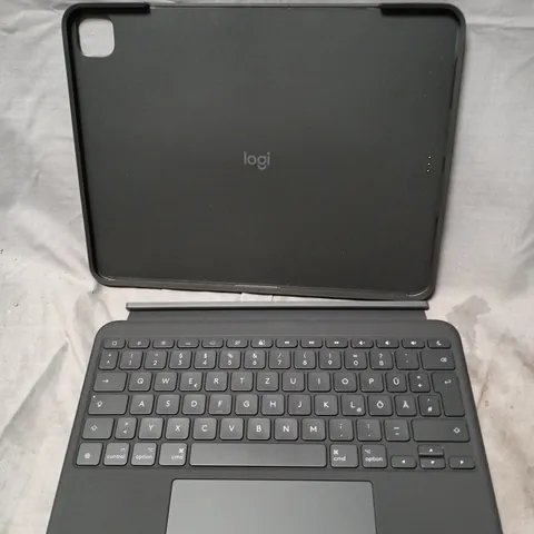 BOXED LOGITECH COMBO TOUCH IPAD PRO 13" TABLET KEYBOARD CASE - GERMAN LAYOUT 