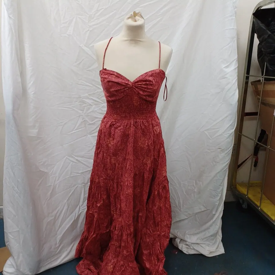 FREE PEOPLE PINK ROSE DRESS SIZE XS