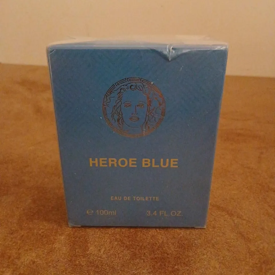 BOXED AND SEALED HEROE BLUE EAU DE TOILETTE 100ML