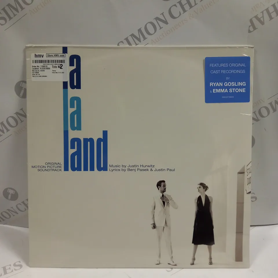 SEALED LA LA LAND ORIGINAL MOTION PICTURE SOUNDTRACK VINYL 