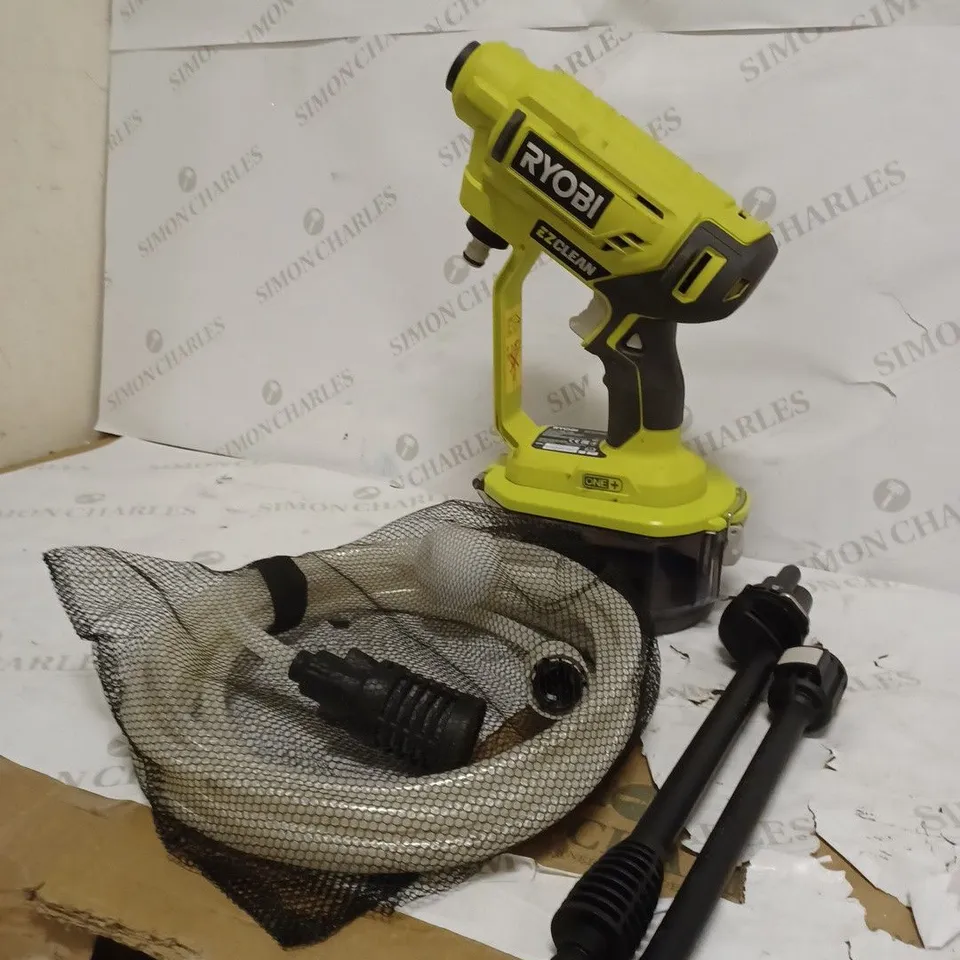 RYOBI 18V ONE+ CORDLESS 18V POWER WASHER 