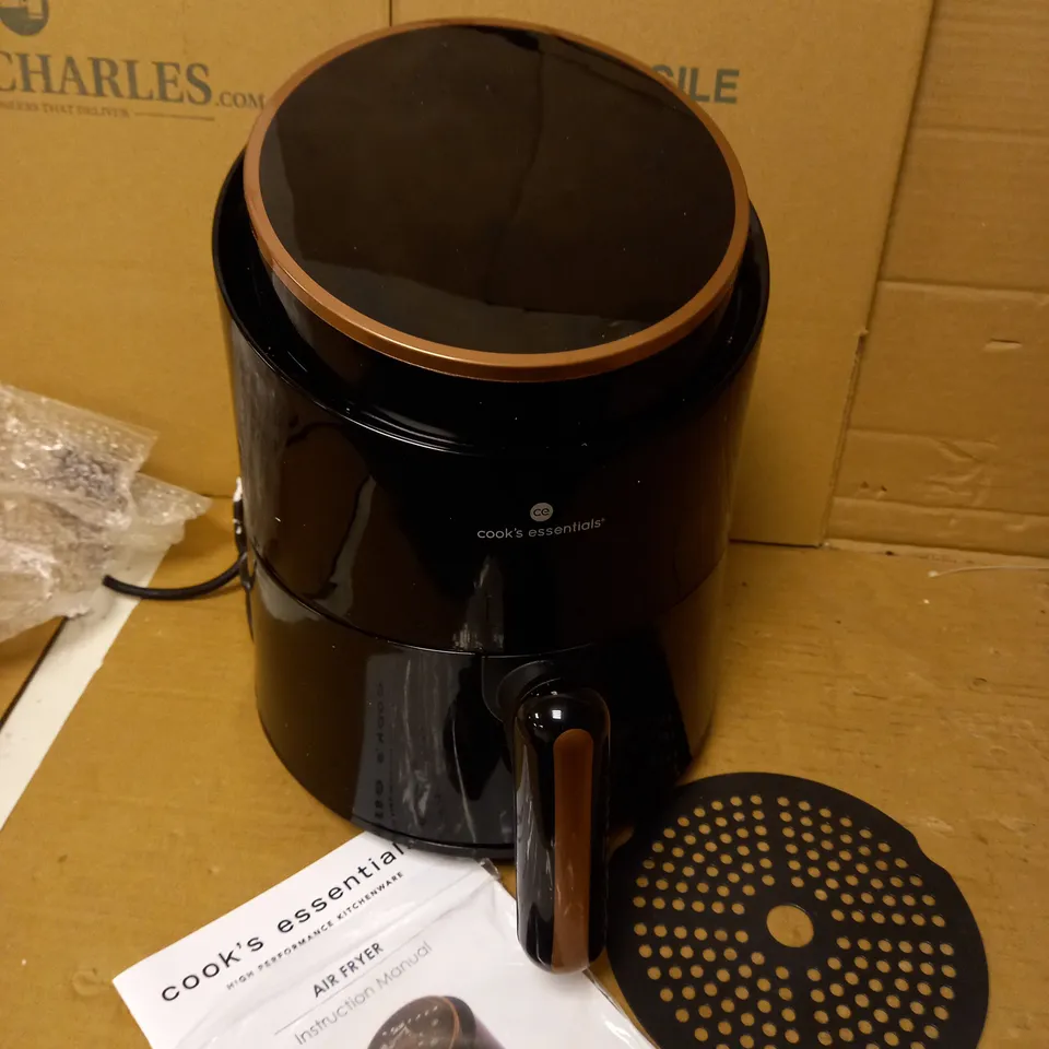 COOK'S ESSENTIALS 1.5L COMPACT TOUCH SCREEN DIGITAL AIR FRYER