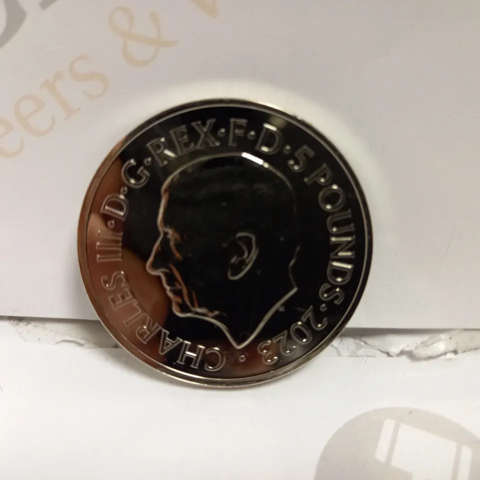 HIS MAJESTY KING CHARLES III 1948-2023 COMMEMORATIVE COIN