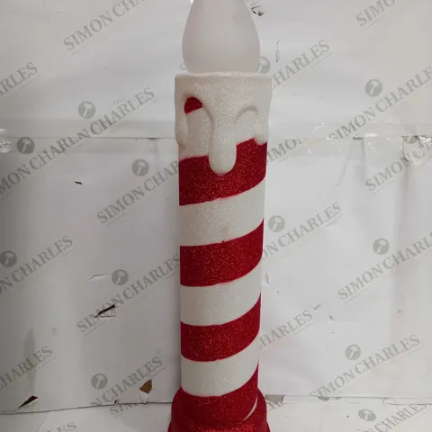 MR CHRISTMAS INDOOR/OUTDOOR 24" LIGHT UP CANDLE