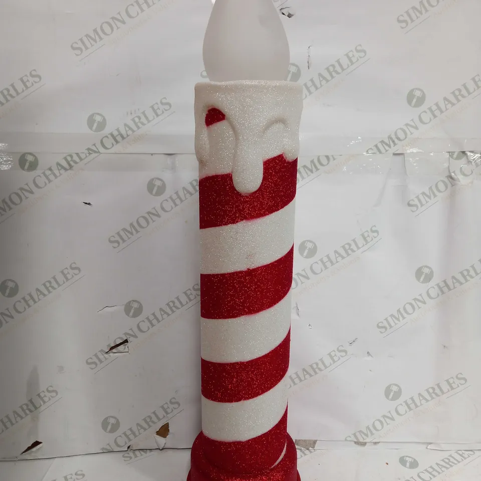 MR CHRISTMAS INDOOR/OUTDOOR 24" LIGHT UP CANDLE