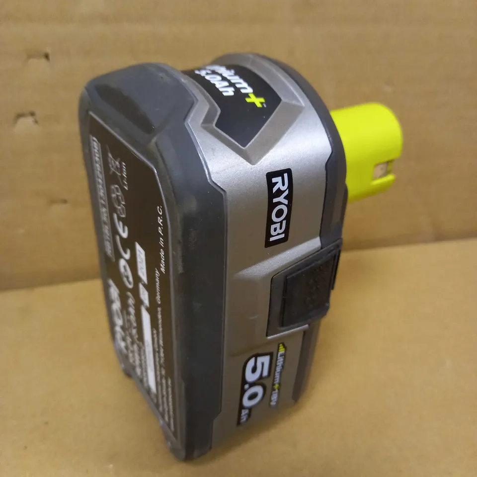 RYOBI RB18L50 ONE+ LITHIUM+ 5.0AH BATTERY