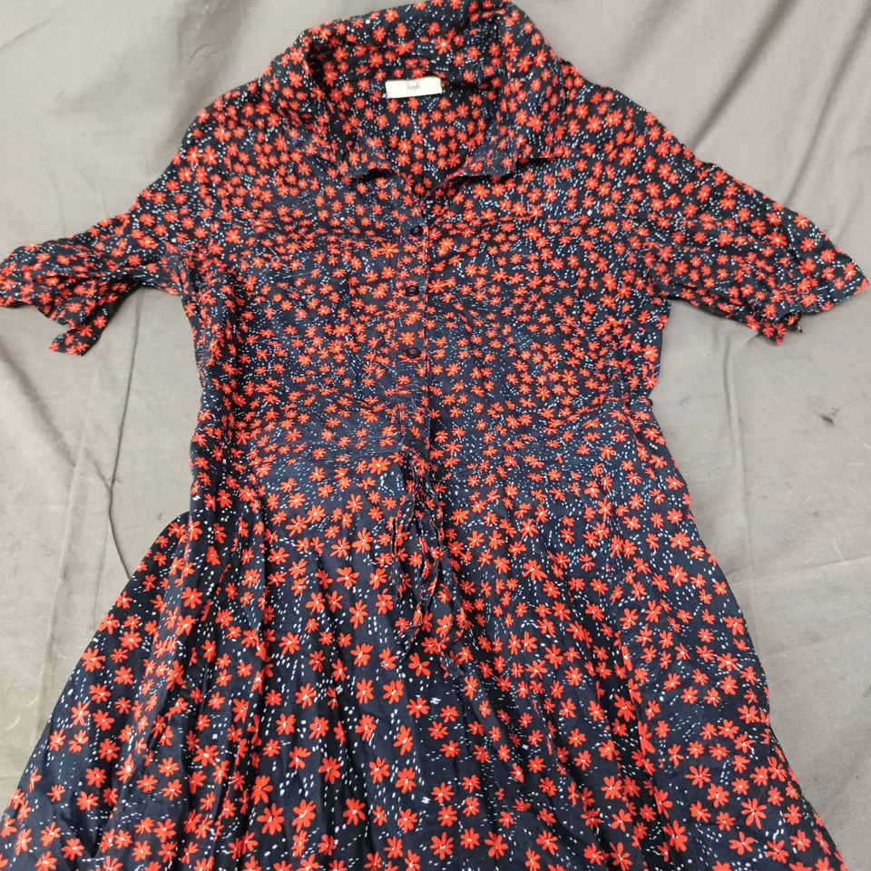 HUSH FLORAL PATTERN OCCASSIONAL DRESS - SIZE UNSPECIFIED