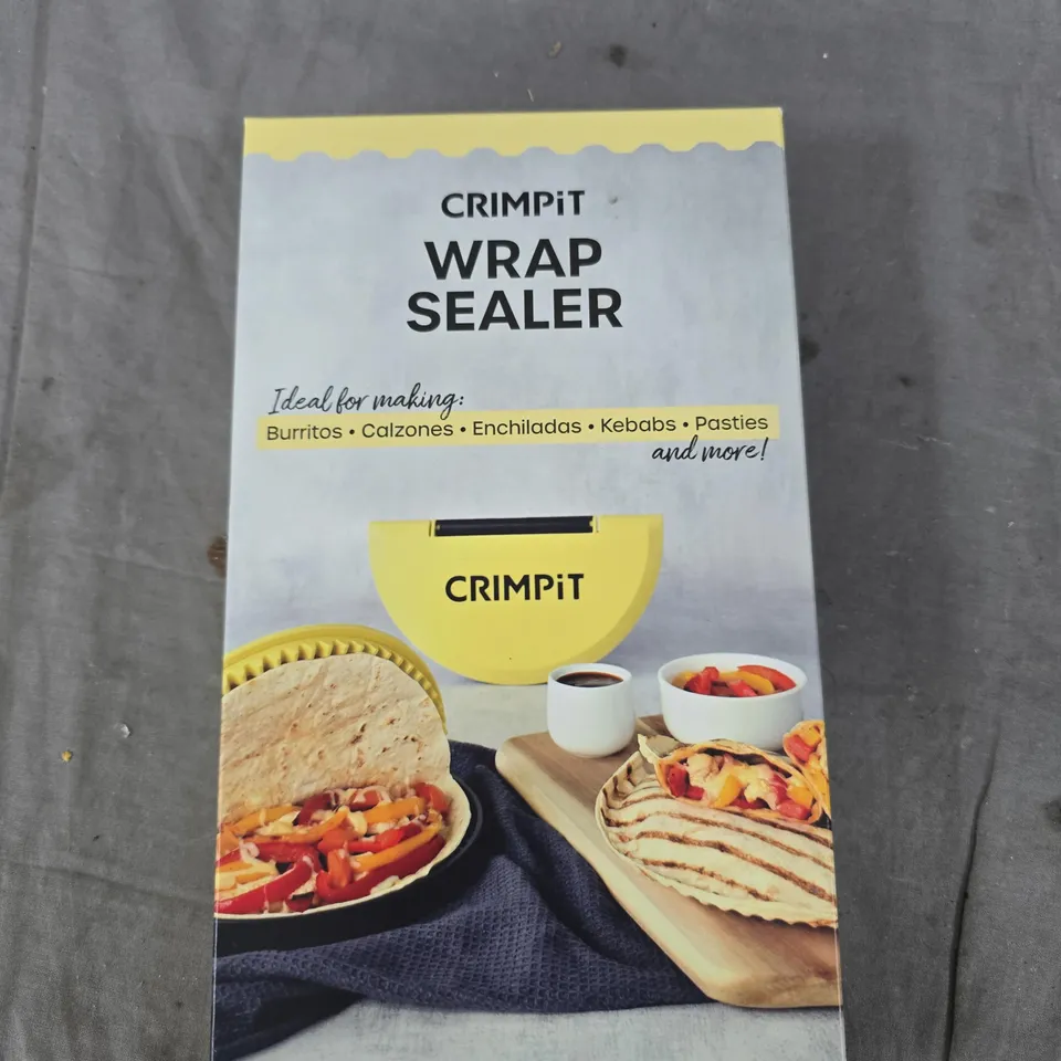 CRIMPIT WRAP SEALER – KITCHEN WRAP SEALING TOOL (BOXED)