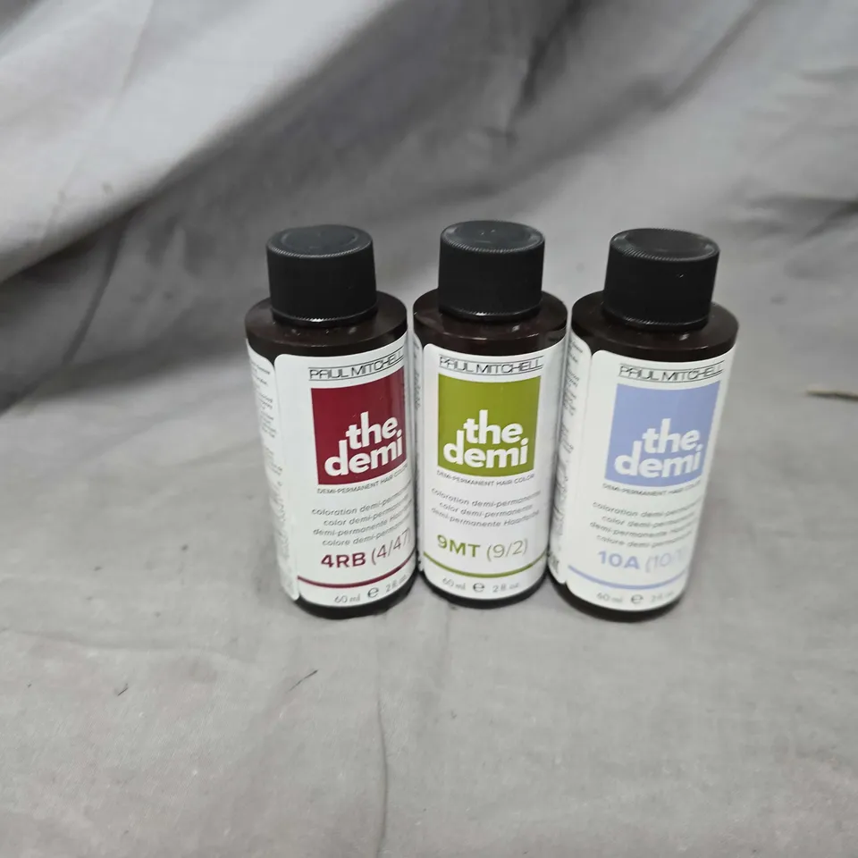 APPROXIMATELY 24 PAUL MITCHELL DEMI-PERMANENT HAIR DYE TO INCLUDE 4RB, 9MT, 10A, ETC