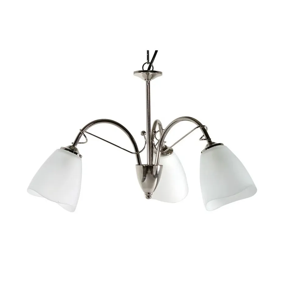 BOXED ALAINA 3-LIGHT SHADED CHANDELIER