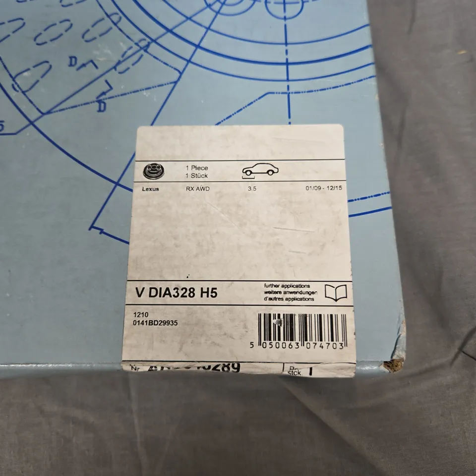 Blue Print Brake Disc for Lexus RX AWD 3.5 – V DIA328 H5