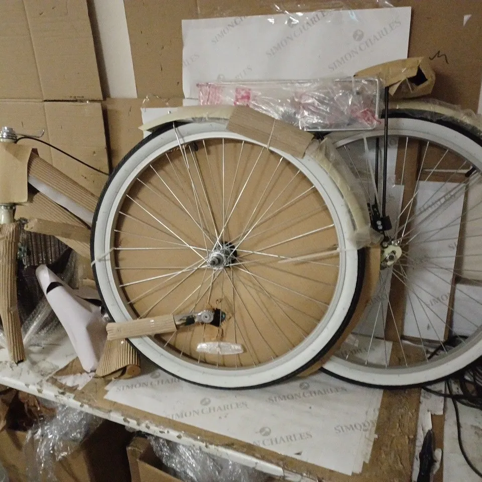 BARRACUDA TUCANA SS FEMALE 19 CREAM LADIES VINTAGE BICYCLE [COLLECTION ONLY] RRP £380