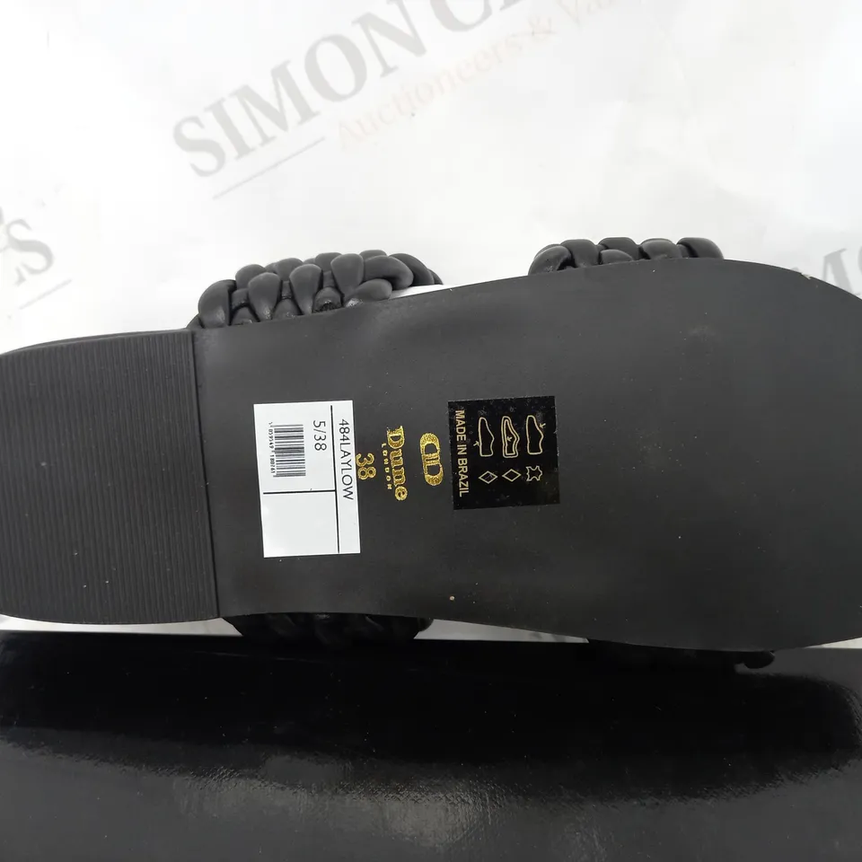 DUNE LAYLOW SLIDE SANDAL SIZE 5