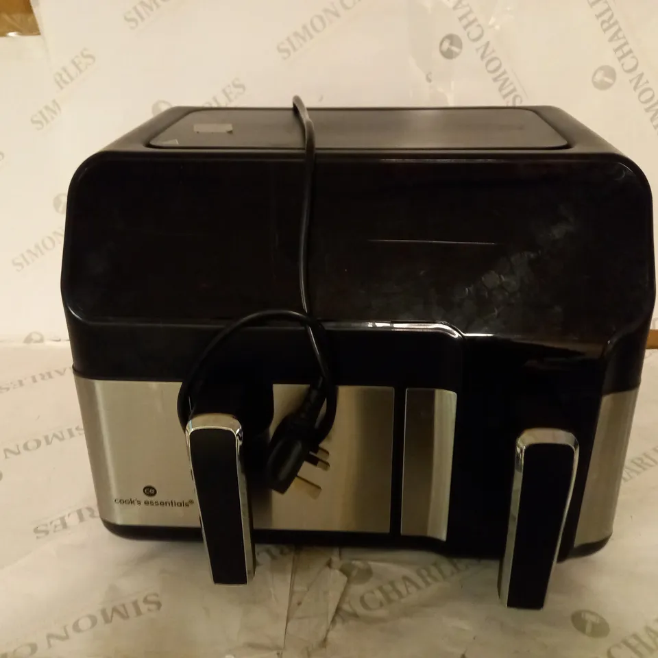 COOK'S ESSENTIALS 7.7L DUAL AIR FRYER