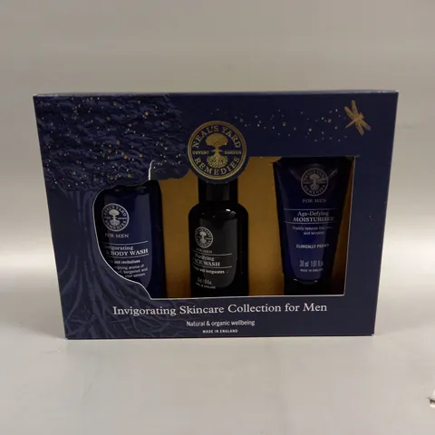 NEALS YARD REMEDIES INVIGORATING SKINCARE COLLECTION FOR MEN