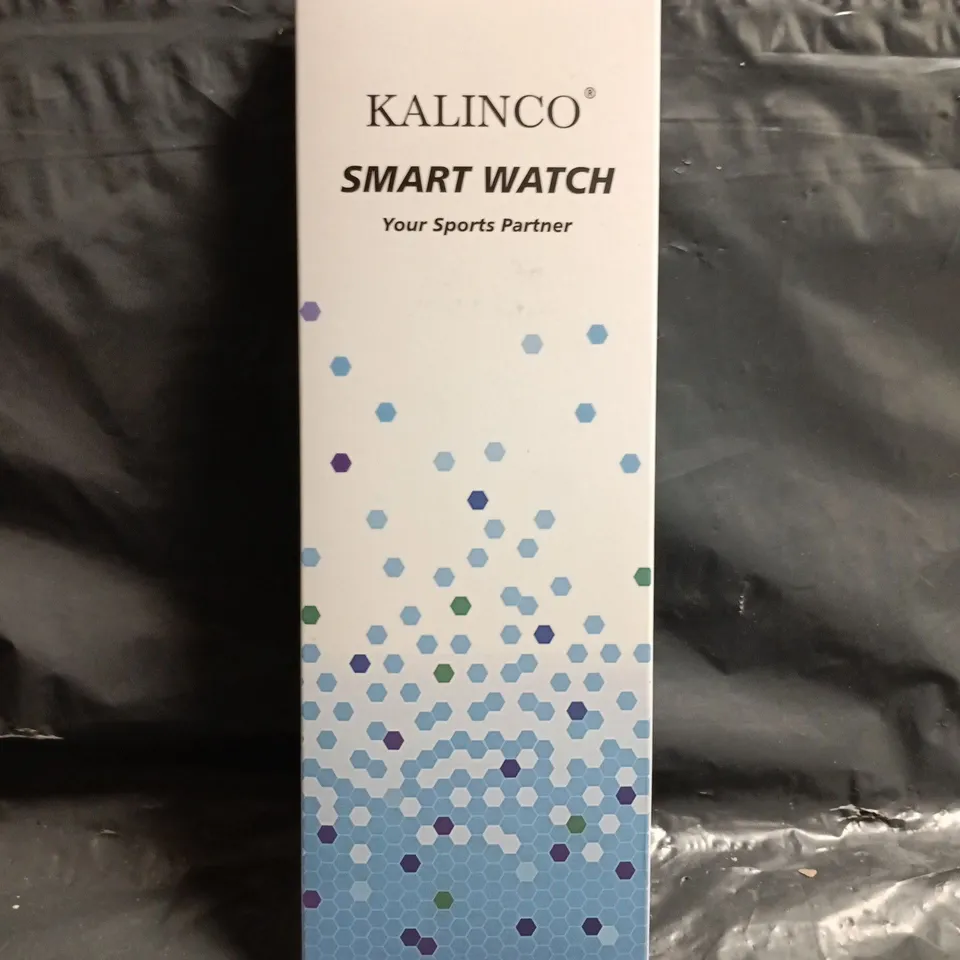 KALINCO IDW25 STAINLESS STEEL SMART WATCH IN BLACK
