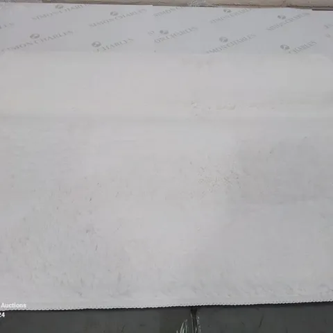 BRAND NEW PACO HOME 750 WHITE LAGOS RUG SIZE 70CM X 120CM