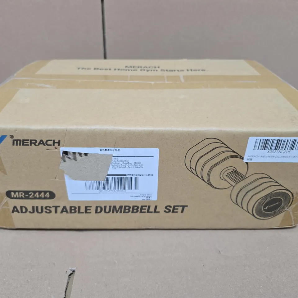MERACH MR-2444 ADJUSTABLE DUMBBELL SET (PINK)