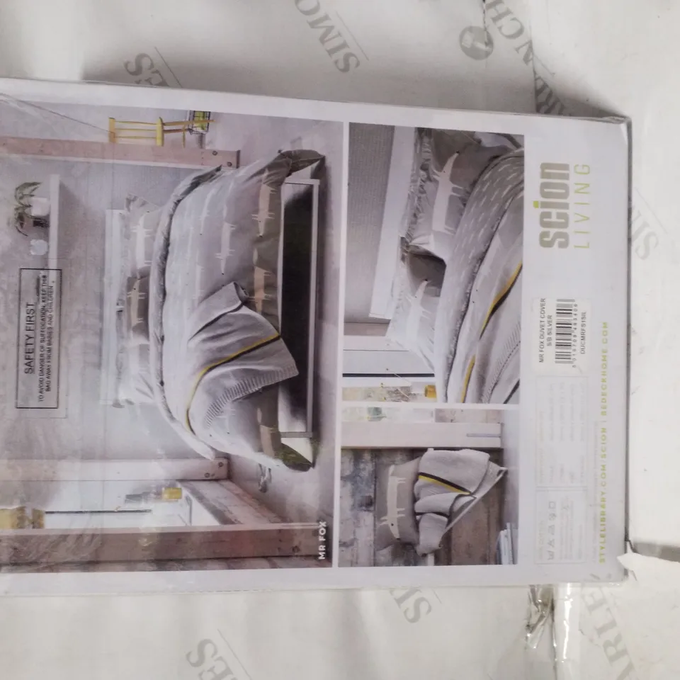 BRAND NEW SEALED MR FOX PERCALE SINGLE SET COVER 