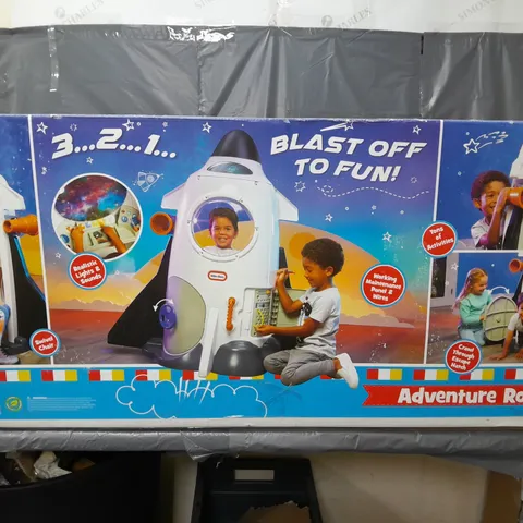 BOXED LITTLE TIKES ADVENTURE ROCKET - COLLECTION ONLY