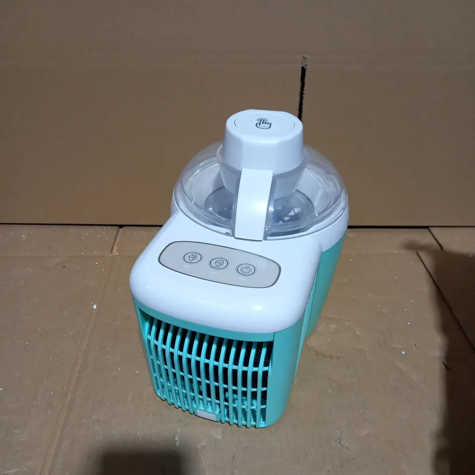 COOK'S ESSENTIALS AT HOME ICE CREAM MAKER MINT 
