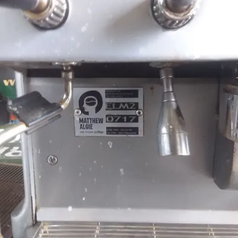 MATTHEW ALGIE ELM2 COFFEE MACHINE