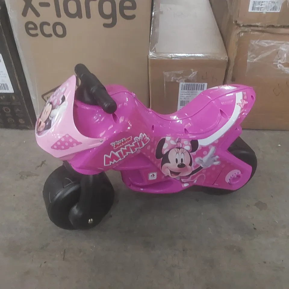 BOXED INJUSA MOTO FOOT TO FLOOR - MINNIE