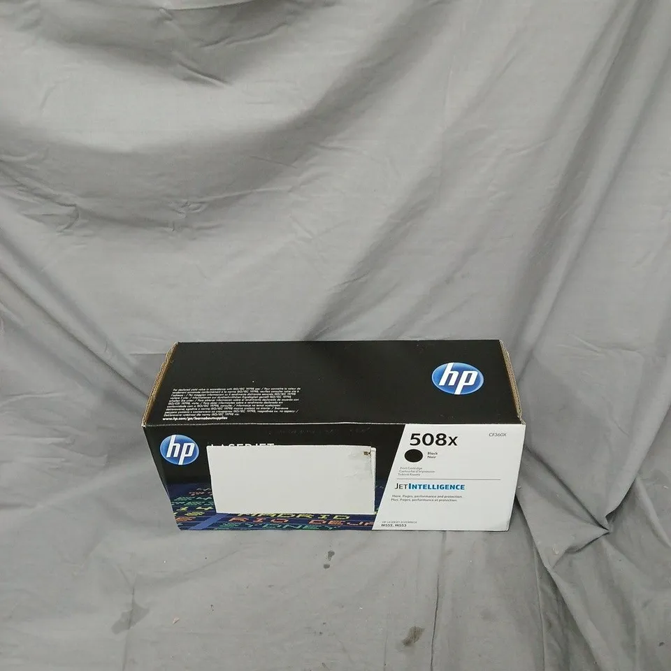 HP LASERJET 508X BLACK TONER CARTRIDGE – CF360X