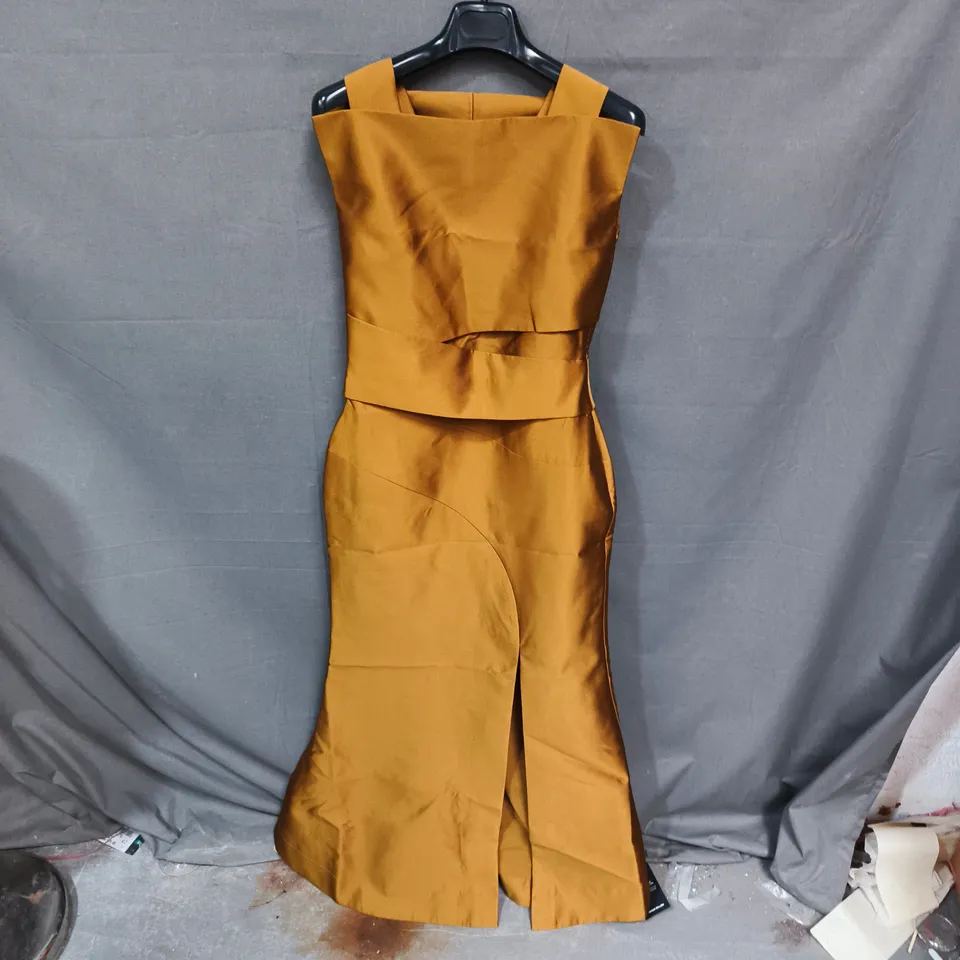 Karen Millen Petite Dress – Mustard UK 6 (EU 34)