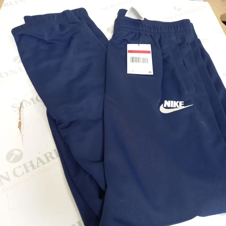 NIKE NAVY BLUE JOGGERS SIZE L