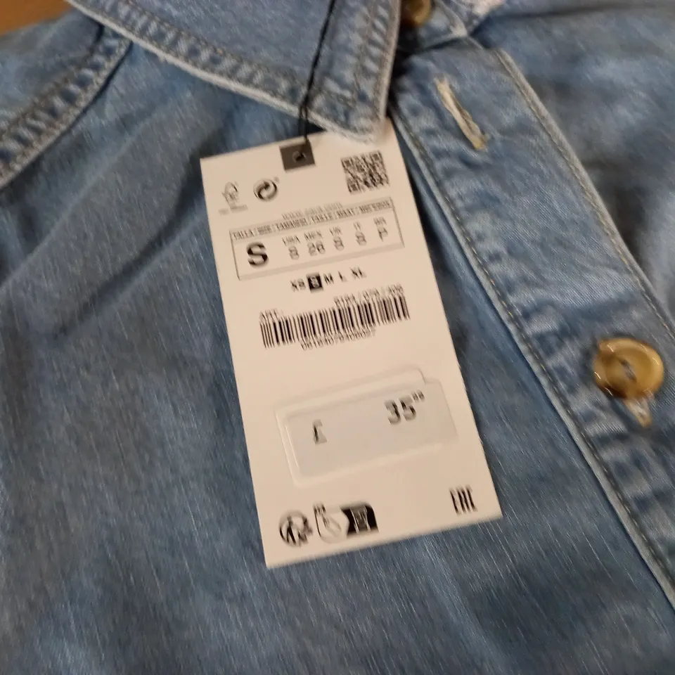 ZARA DENIM SHIRT - S
