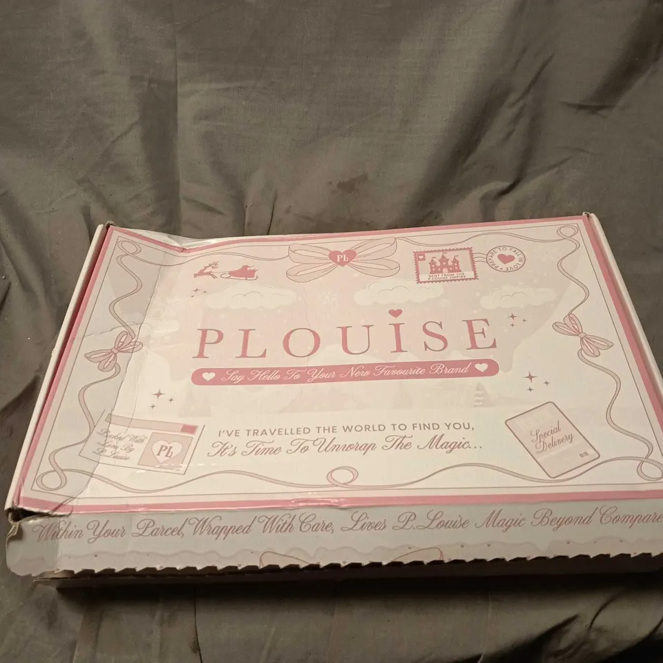 PLOUISE 7 ITEM GIFT SET TO INCLUDE WHIPPED BODY FOAM, FOAMING FACIAL CLEANSER ETC.