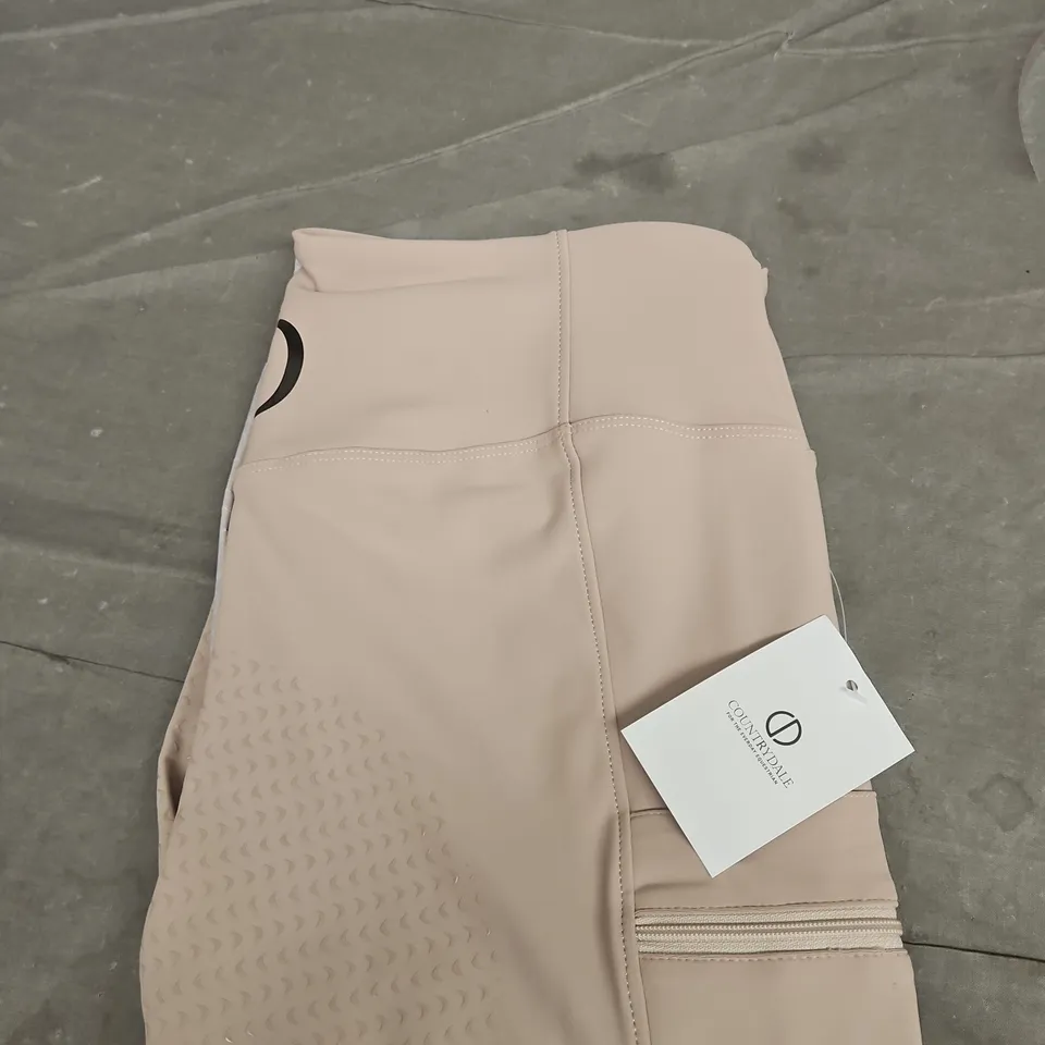 COUNTRYDALE SUMMER RIDING TIGHTS BEIGE SIZE 14